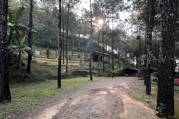ด้านหน้าที่พัก