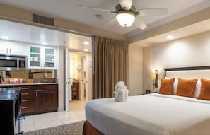 1 bedroom, in-room safe, iron/ironing board, free WiFi