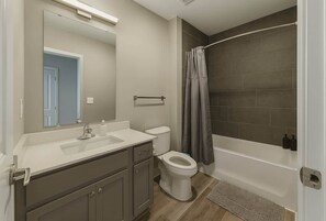 Shower, hair dryer
