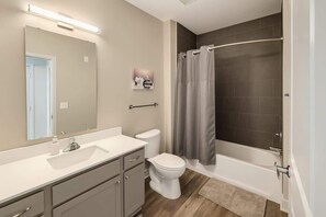 Shower, hair dryer
