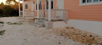 Charming unit 2 -----  2 bedroom apartment in cool Rock Sound with AC