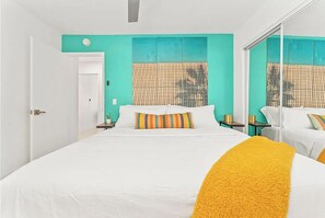 4 bedrooms, desk, iron/ironing board, free WiFi