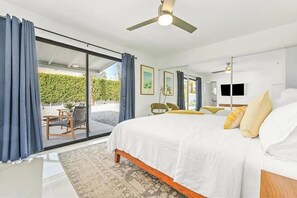 4 bedrooms, desk, iron/ironing board, free WiFi