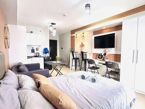 1 bedroom, Internet, bed sheets