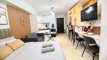1 bedroom, Internet, bed sheets