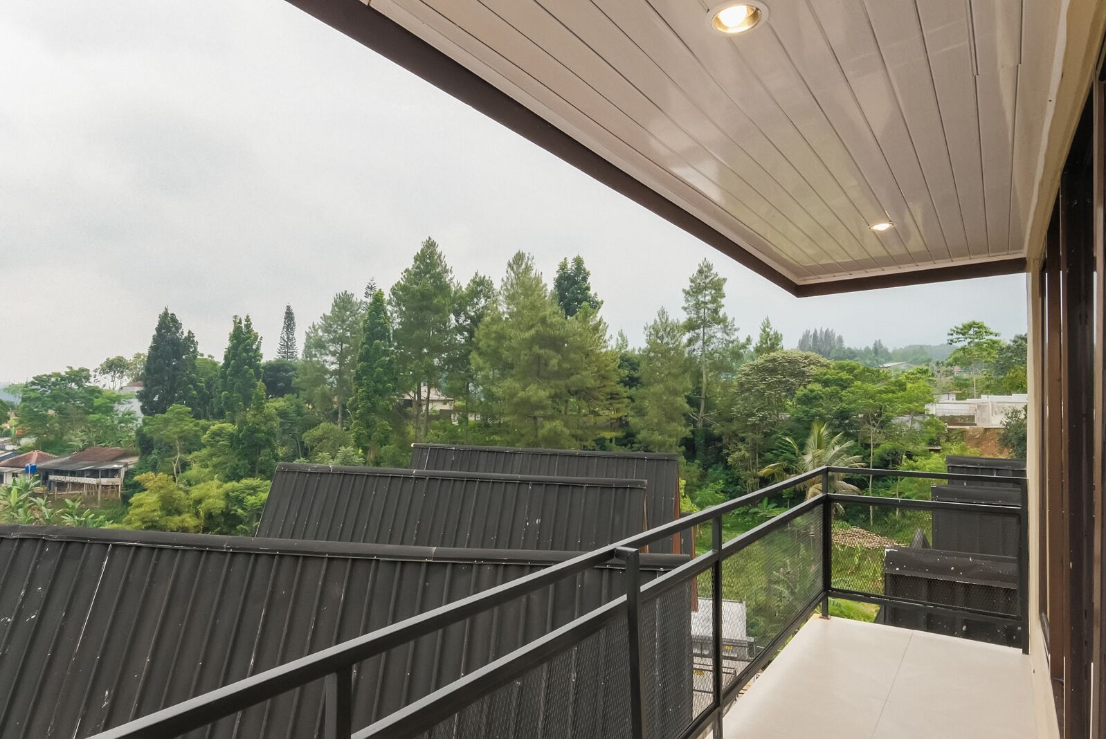 Vue depuis l’hébergement