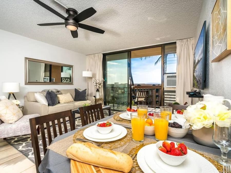 Leilighet – elite, balkong, havutsikt | Spisestue