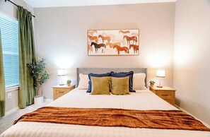 2 habitaciones, escritorio, tabla de planchar con plancha y wifi 