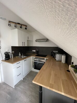 Microwave, oven, stovetop