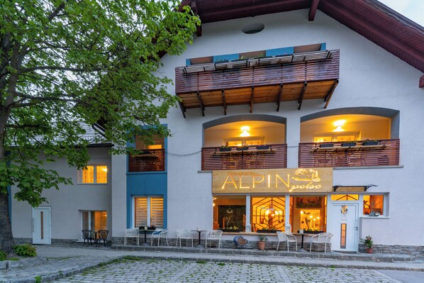 Fassade der Unterkunft