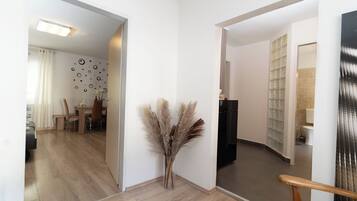 Family Apartment, Garden View | In-room safe, free WiFi