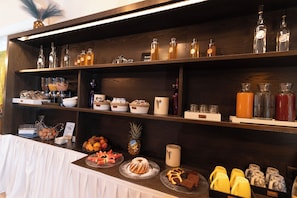Daily buffet breakfast (EUR 13.50 per person)