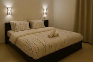 1 chambre, fer et planche à repasser, Wi-Fi, draps fournis