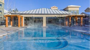 Indoor pool, outdoor pool