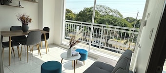 Apartment Mirador del Valle near the airport
Valledupar with AC