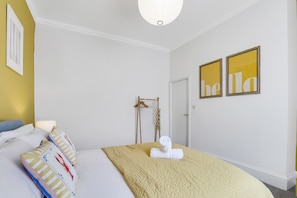 2 bedrooms, iron/ironing board, travel crib, free WiFi