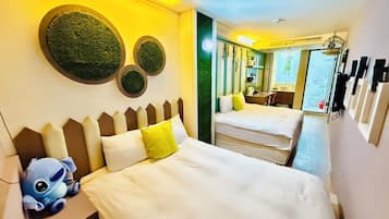Chambre Quadruple Confort, vue ville