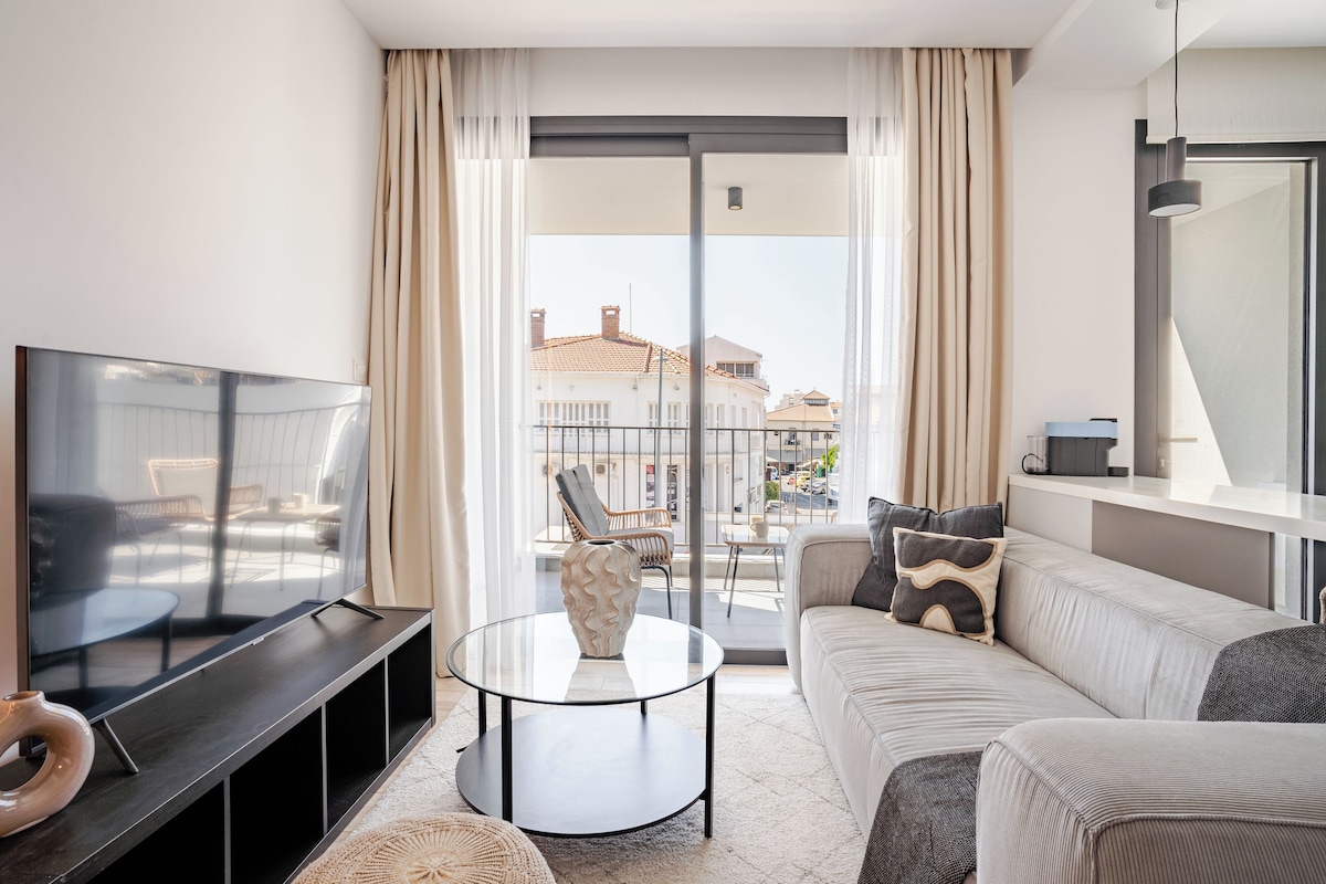 Apartamento Deluxe, no fumadores, balcón | Zona de estar