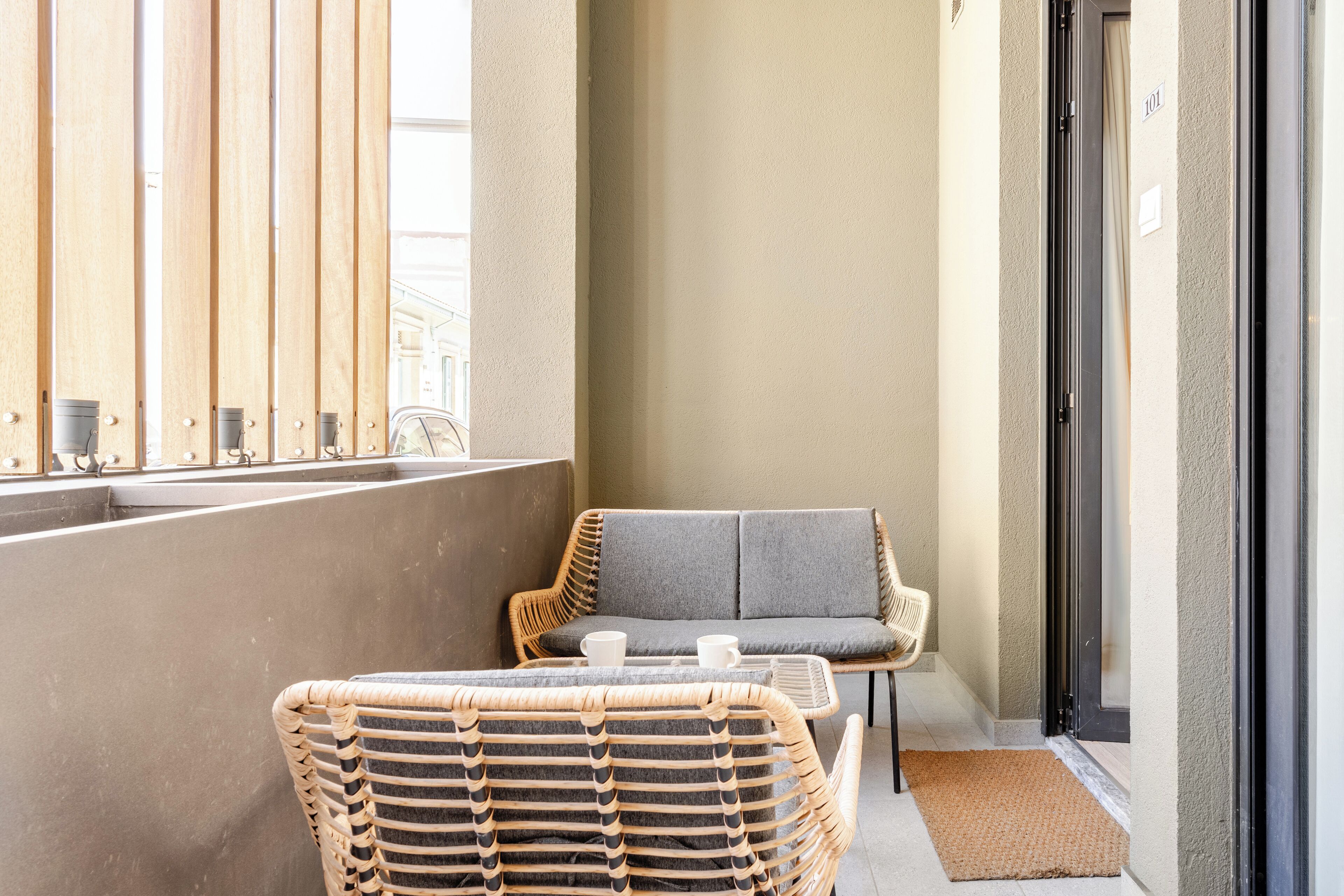 デラックス アパートメント 禁煙 バルコニー | テラス / パティオ