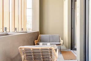 Deluxe-Apartment, Nichtraucher, Balkon | Terrasse/Patio