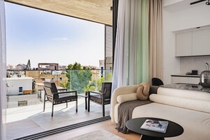 Apartemen, 1 kamar tidur, Bebas Asap Rokok, balkon | Ruang keluarga