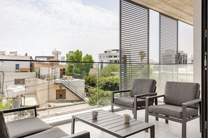 Apartment, 2 Schlafzimmer, Nichtraucher, Balkon | Terrasse/Patio