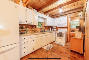 Microwave, oven, stovetop