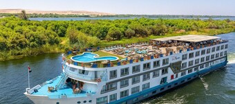 Nile Cruise Fantasy every Friday from Aswan 3 nights and every Monday from Luxor 4 nights