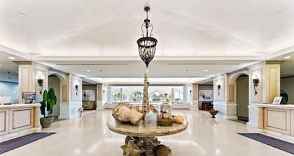 Lazy river, pools, beach, spa = Float. Sip. Soak. Repeat. Best amenities!