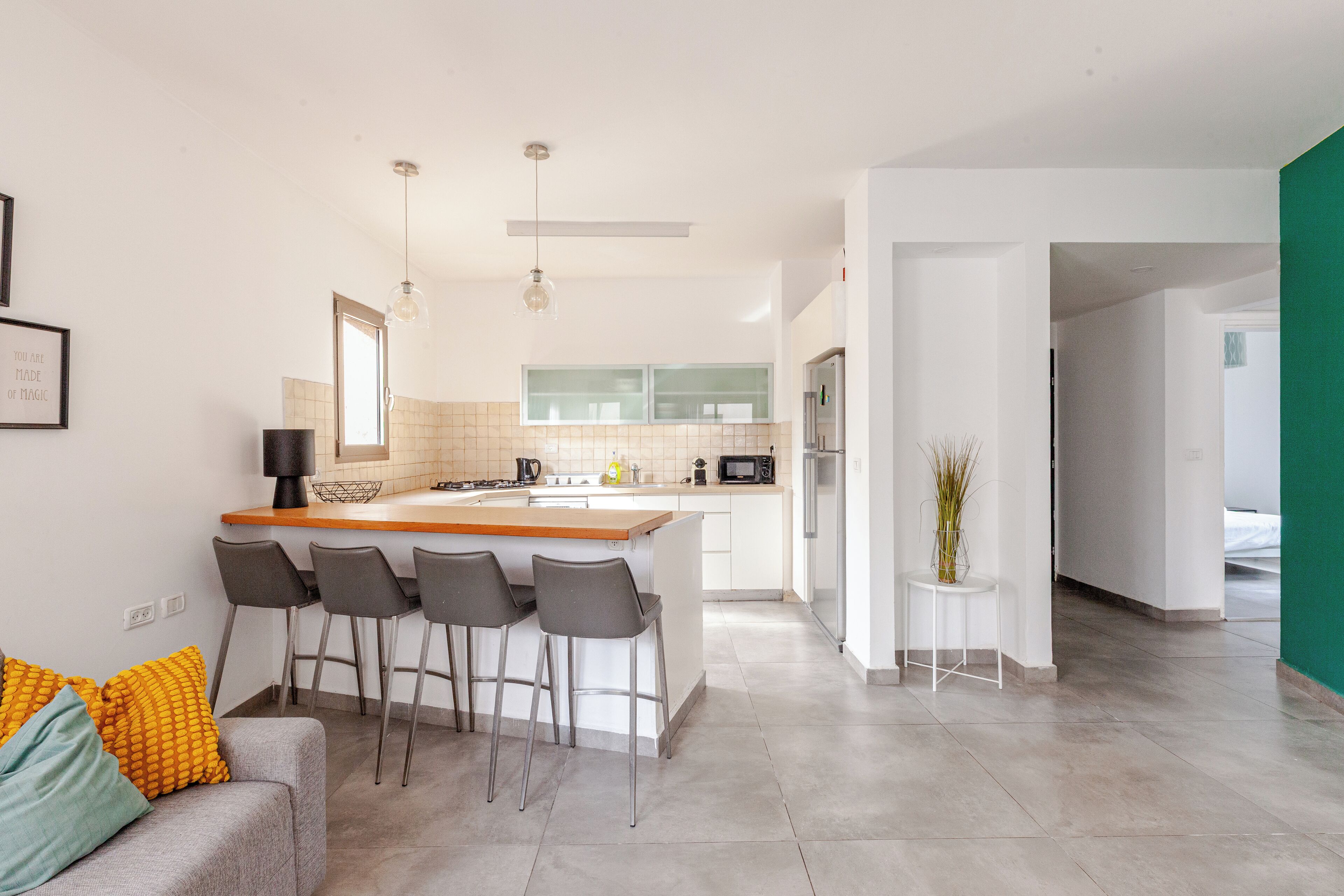 Familienapartment, 2 Schlafzimmer, Nichtraucher, am Strand | Wohnbereich | Fernseher