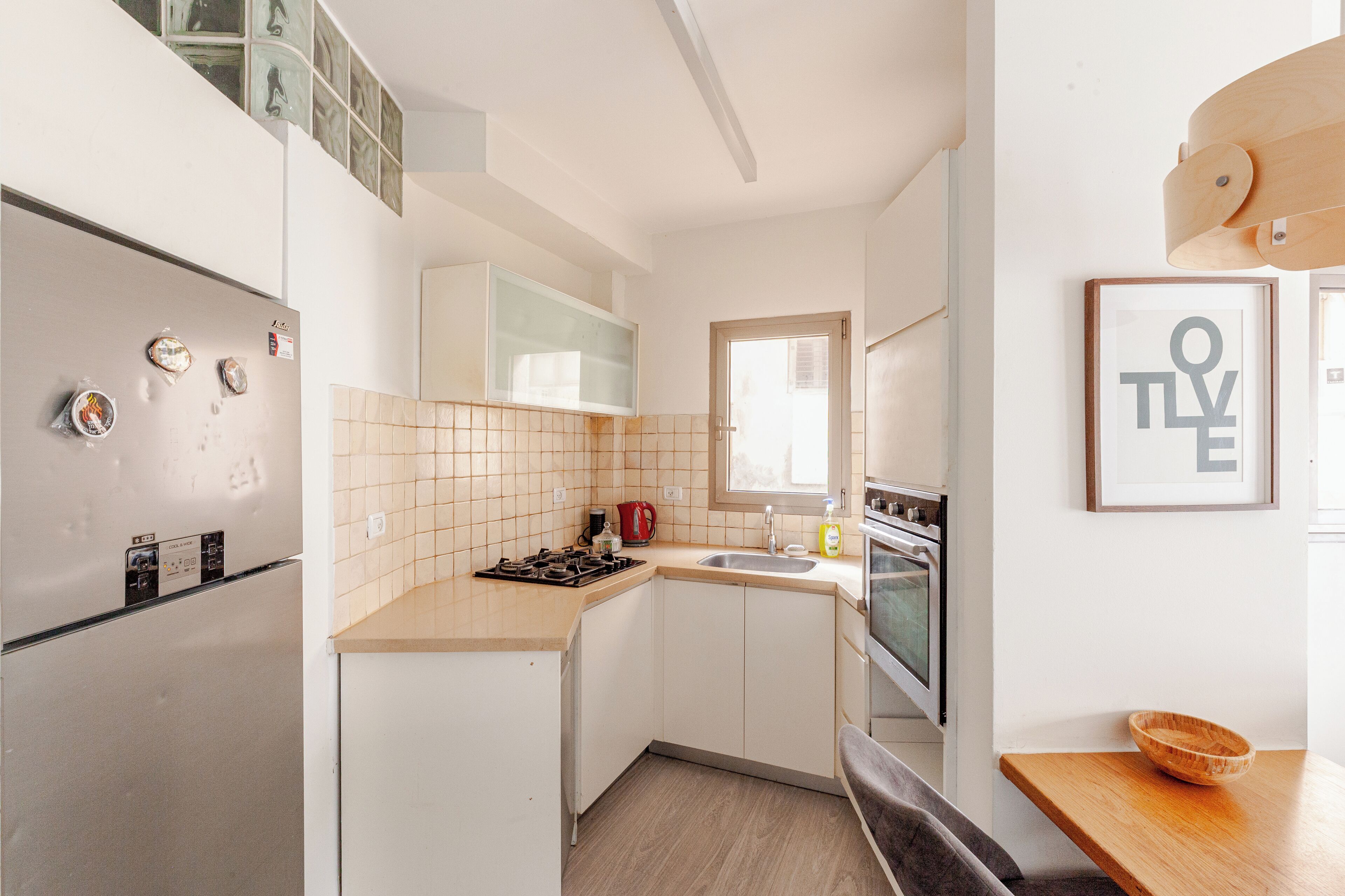 Departamento, 3 habitaciones, para no fumadores, junto a la playa | Cocina privada