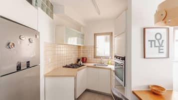 Leilighet, 3 soverom, ikke-røyk, ved stranden | Eget kjøkken