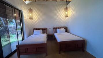 Comfort tvåbäddsrum - havsutsikt | Egyptiska bomullslakan och sängtillbehör av högsta kvalitet