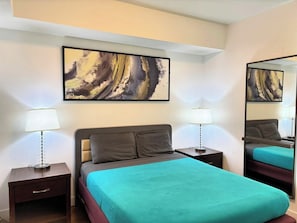 1 bedroom, iron/ironing board, free WiFi, bed sheets