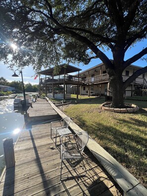 Terrace/patio - Waterfront Getaway - With Boat Parking and Access to Lake Conroe!! (Willis)