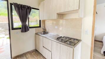 Apartemen Superior, balkon, pemandangan kota | Dapur pribadi