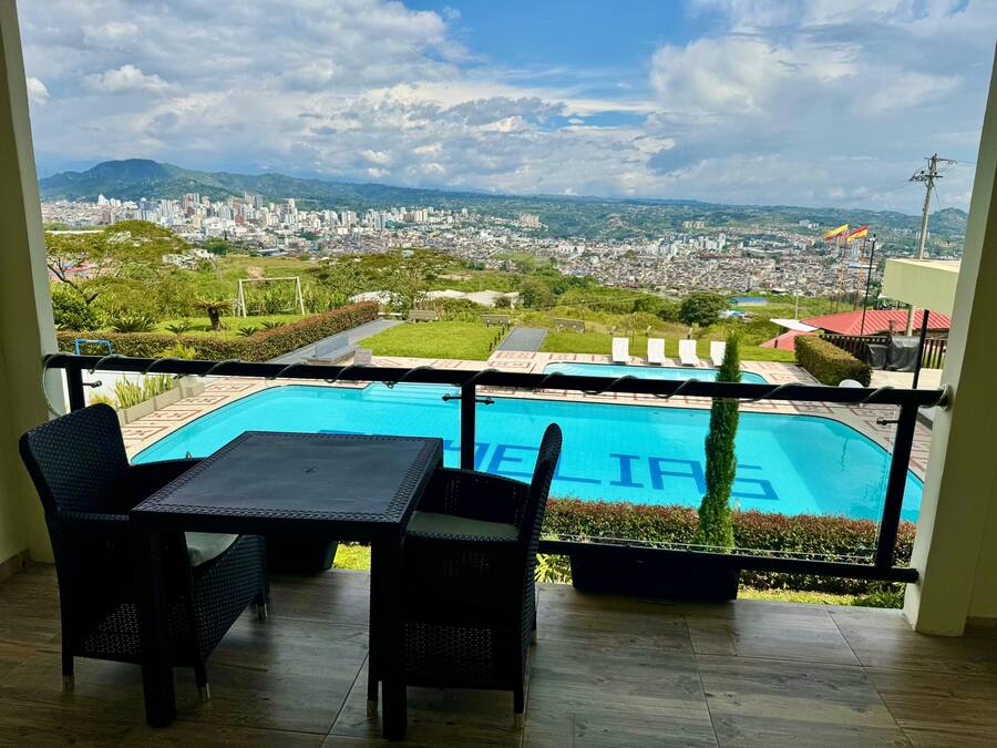 Business Apartment, Balcony, City View | Terrace/patio