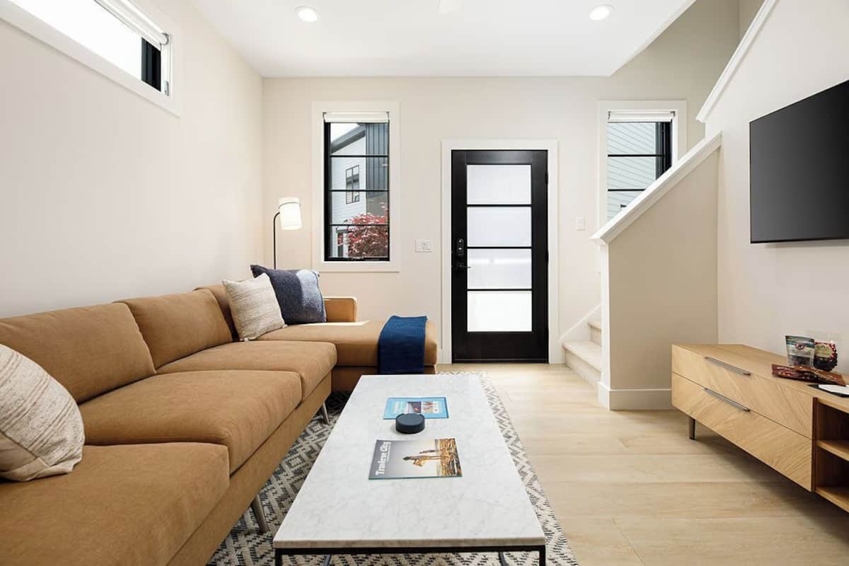 42-inch Smart TV with cable channels