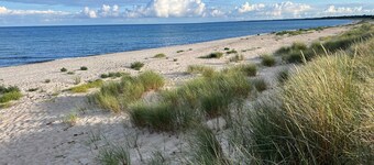Vakantiehuis vlak bij strand met bubbelbad