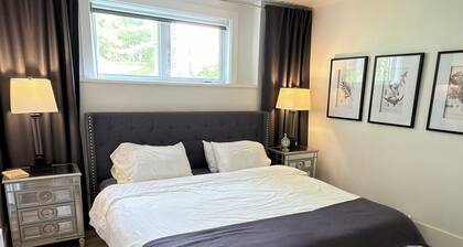 Perfect 2-bedroom condo with fabulous views of mount Orford,