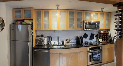 Soothing condo with AC in vibrant Boston's South End SOWA neighborhood.