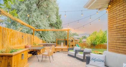 Steps from ISU, Hot Tub, Fire Pit, game room,