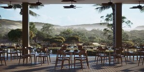 Deluxe-Apartment | Speisen im Freien