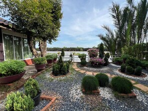 Habitación, 1 habitación, accesible para personas con discapacidad, fumadores | Jardines del alojamiento