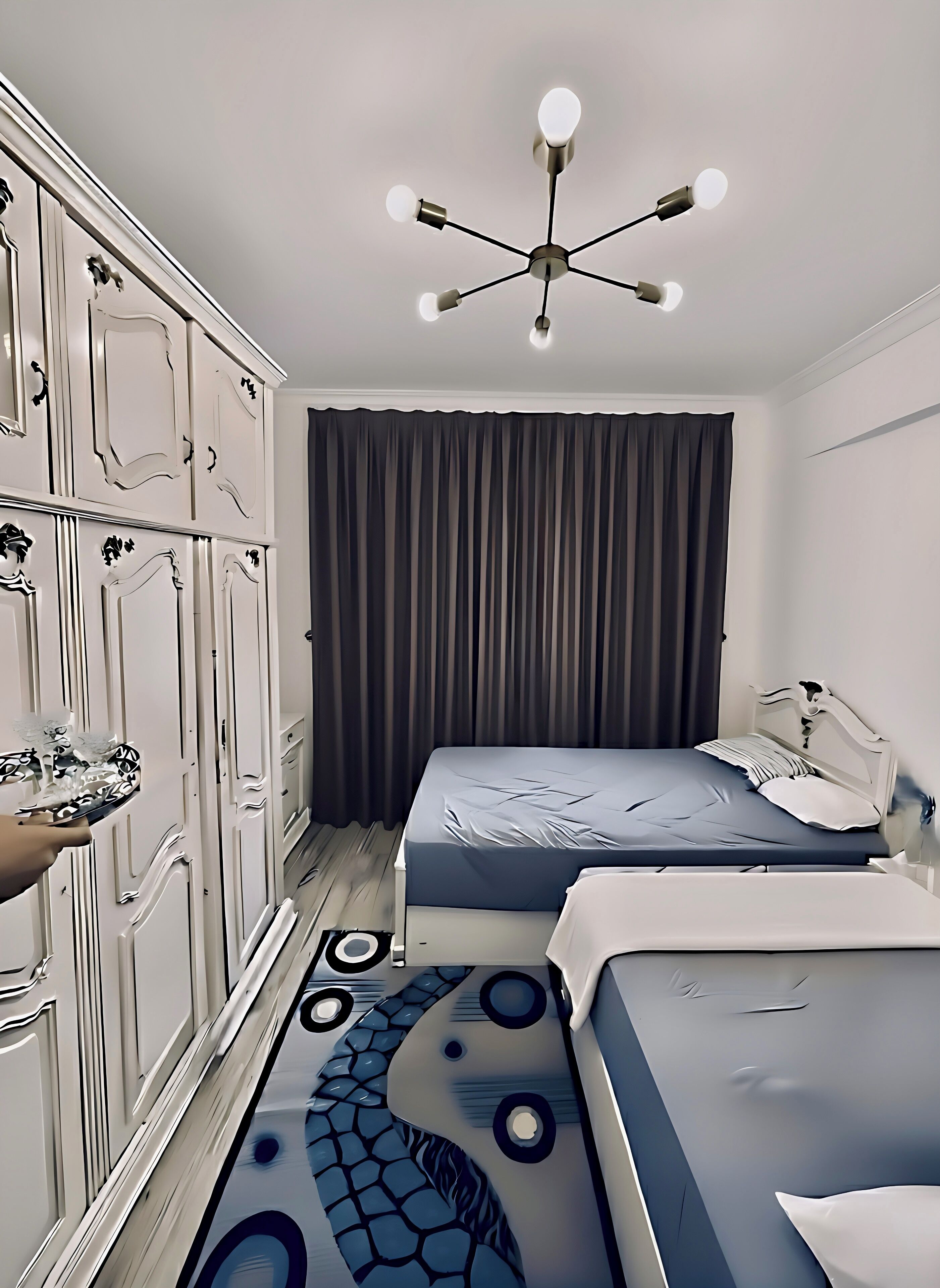 Apartment, 2 Bedrooms, Accessible, Smoking | 3 bedrooms