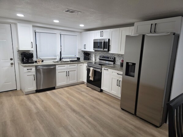 Microwave, oven, dishwasher