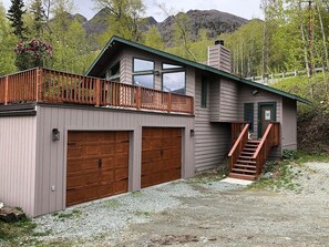Exterior - Relaxing 3BR Creekside Escape in Eagle River w/ Hot Tub & Mountain Views (Anchorage)