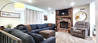 Paddleboards, Air Hockey, Grill, Fire Pit, W/D, Brkfst, Sleeps 10, up