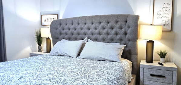 4 bedrooms, iron/ironing board, travel crib, free WiFi