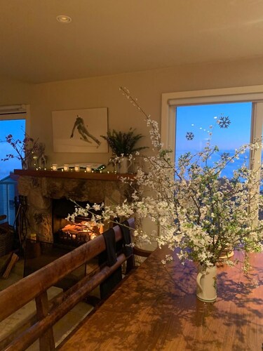 Relax🔥 look at The Bluff ski & enjoy the 2-storey luxury skiers champion place